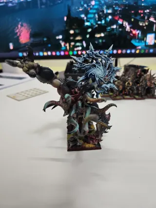 Bestia Vórtice Magia Guerreros Caos Warhammer GW