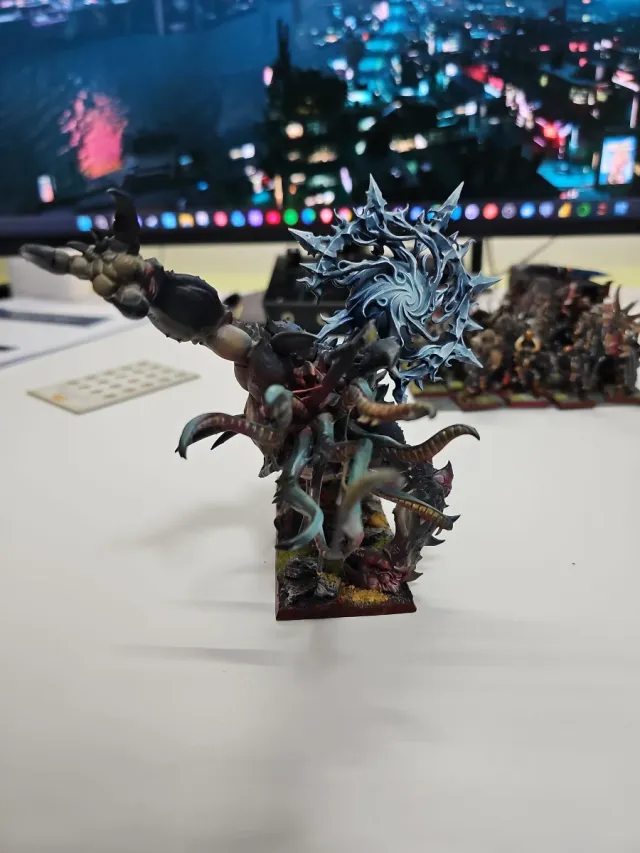 Bestia Vórtice Magia Guerreros Caos Warhammer GW