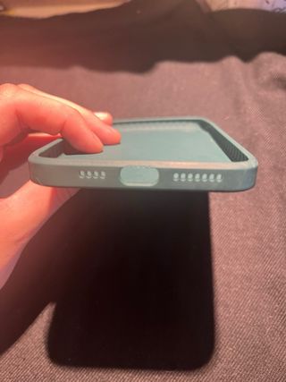 Funda iPhone XS Max color verde oscuro