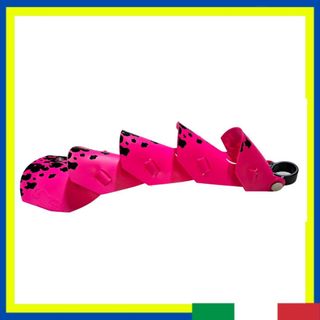 Parafango Posteriore OldStyle Fucsia Nero MTB