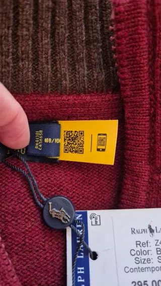 Camisola Polo Ralph Lauren Malha Homem S