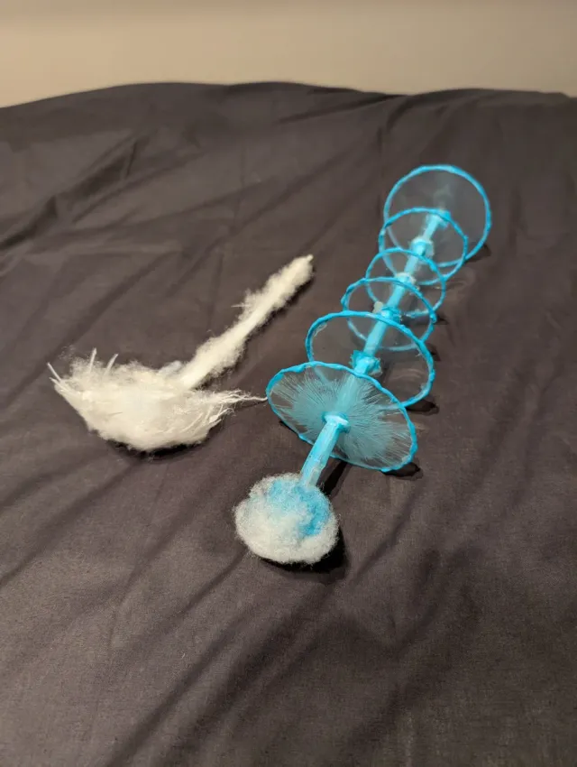 Efecto aliento atómico para figura Godzilla