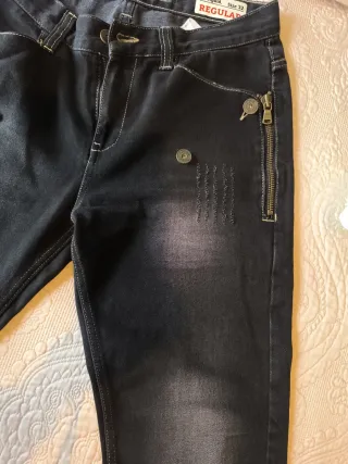 Pantalón Vaquero Desigual Negro Hombre Nuevo