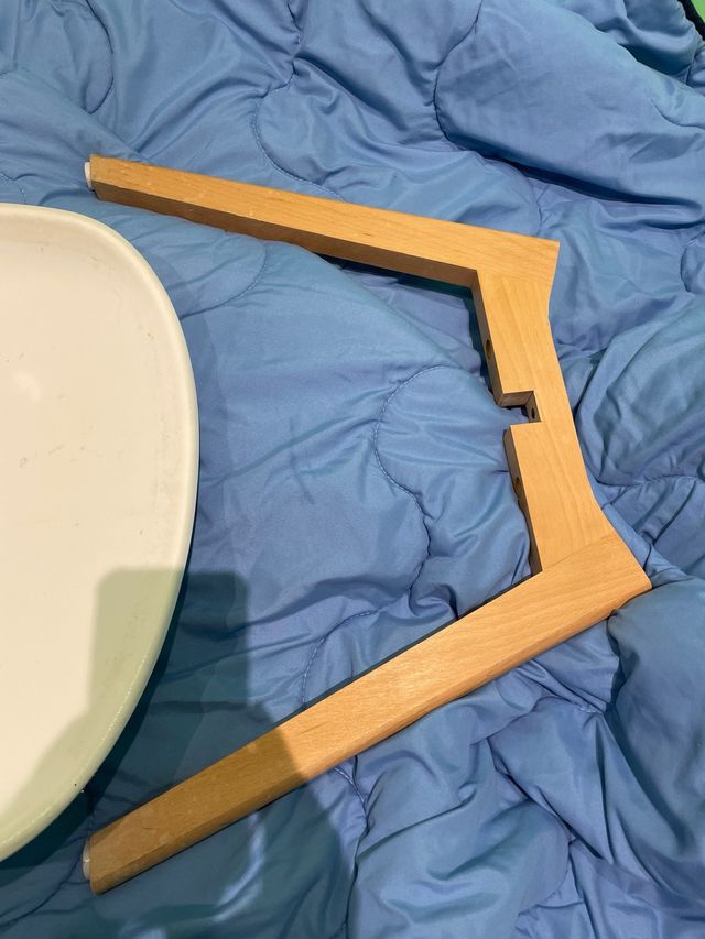 Sedia Nordica in Plastica e Legno