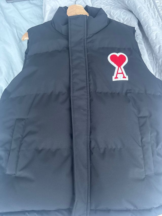 Chaleco Ami Paris Negro