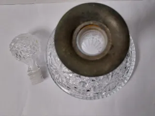 Decanter Vintage Cristallo e Metallo