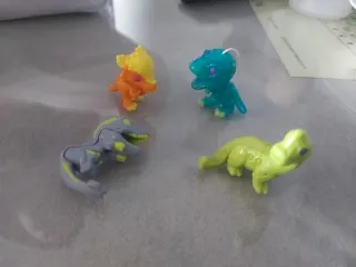 Lote 4 Dinosaurios Juguete