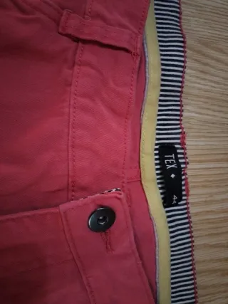 Pantalón corto mujer rosa talla 44