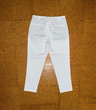 Pantalón Chino Massimo Dutti Blanco Talla 40
