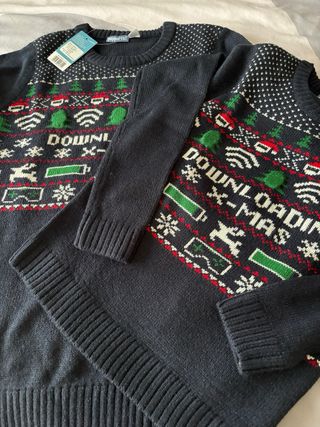 Jersey Navideño Pepperts! niño. Tallas 6/8 12/14