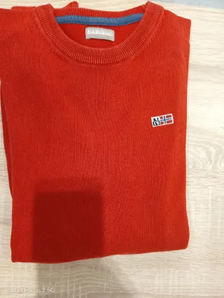 Maglione Napapijri Rosso Girocollo Uomo