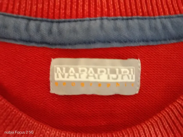 Maglione Napapijri Rosso Girocollo Uomo