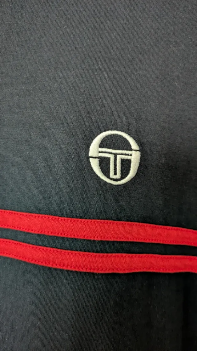 Camiseta Sergio Tacchini Retro Talla XL (L real)