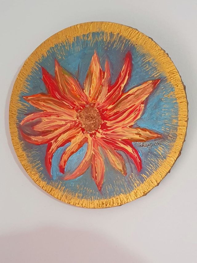 Quadro in stile Van Gogh su legno