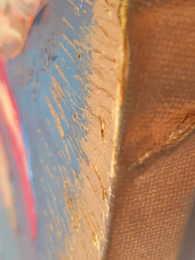 Quadro in stile Van Gogh su legno