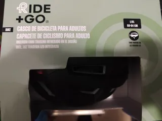 Casco de bicicleta Ride + Go con luz