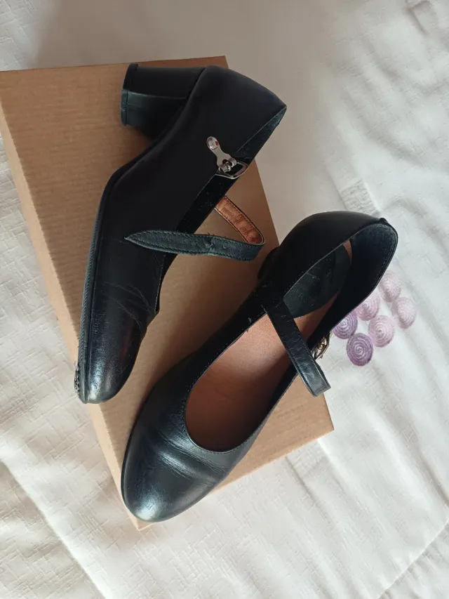 Zapatos Flamenco Niña Negros