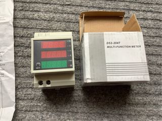 Vatímetro Digital DIN-Rail D52-2047