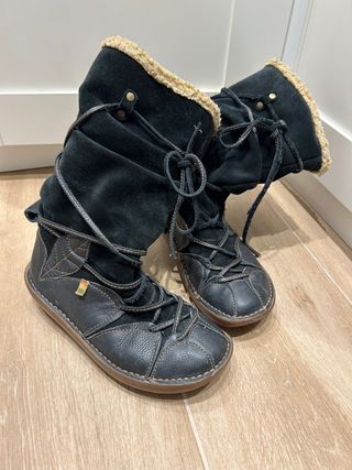 Botas El Naturalista Negras Talla 36