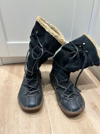 Botas El Naturalista Negras Talla 36