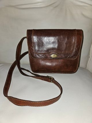 Borsa The Bridge in pelle marrone