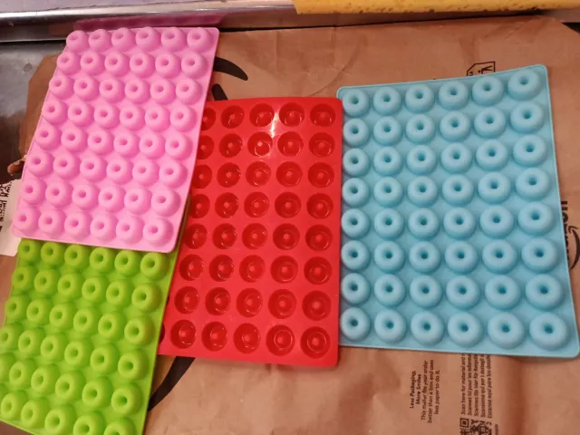 Lote moldes silicona