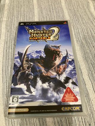 Monster Hunter Portable 2nd G (PSP) Japonés