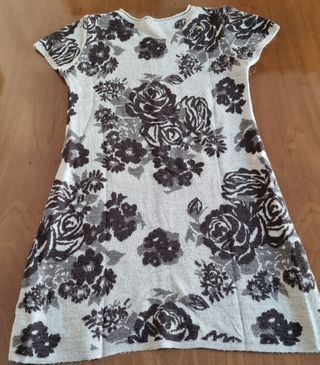 Vestito Zuiki maglia fantasia floreale tg M