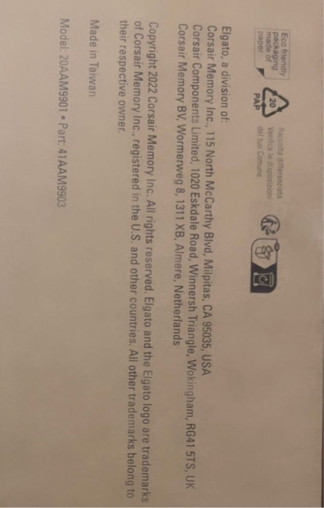 Elgato Wave Mic Arm Soporte Micrófono