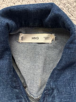 Mono vaquero Mango azul