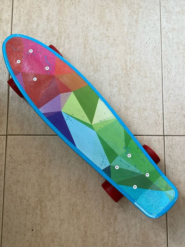 Monopatín Olsson multicolor