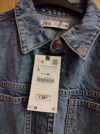 Mono vaquero Zara Talla L