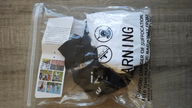 Mallas 3/4 Dizobooee Blanco y Negro