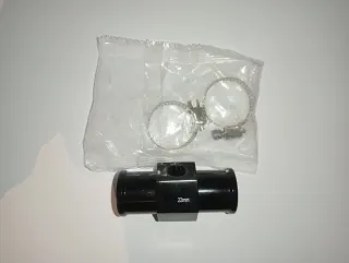 Adaptador Sensor Temperatura 22mm + Abrazaderas