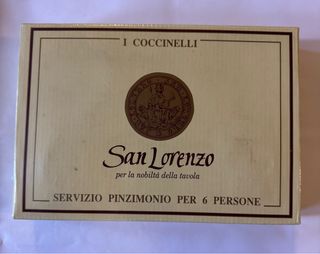 San Lorenzo I Coccinelli Servizio Pinzimonio