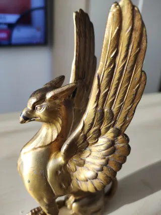 Figura antigua de bronce estilo ormolu