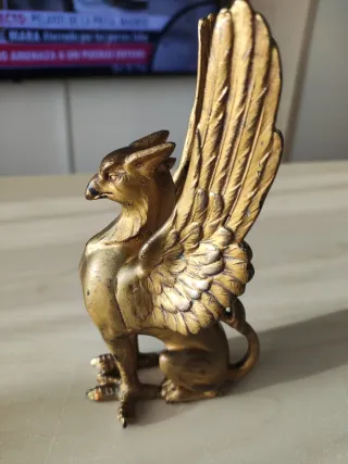 Figura antigua de bronce estilo ormolu