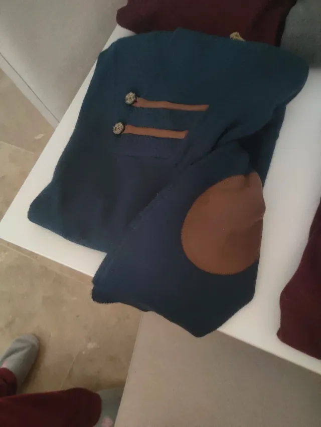 Camiseta Springfield Manga Larga Negra Talla L