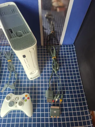 XBOX360 ORIGINAL COMPLETA BLANCA