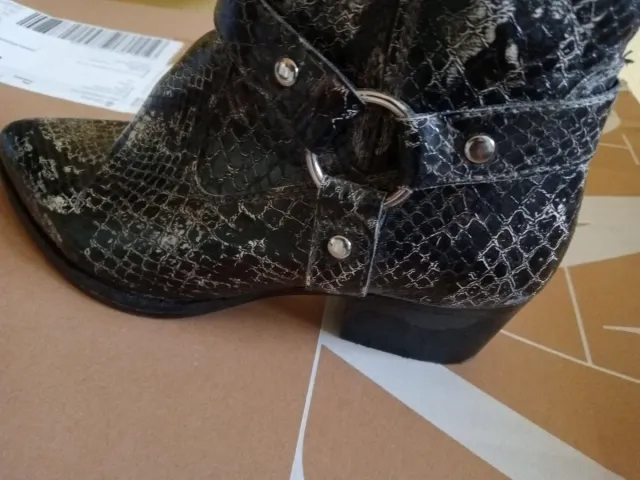 Botines animal print Talla 37