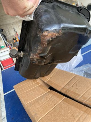 Carter Honda H23 SI R con salida de aceite