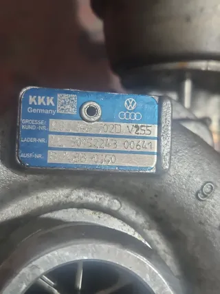 Turbo KKK Audi VW 03L145702D V255