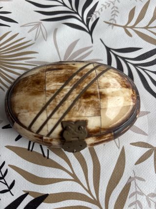 Joyero y pendientes plata diseño