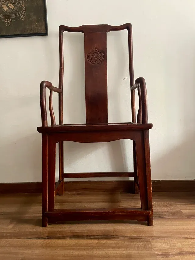 Sillón Chino Antiguo Estilo Ming