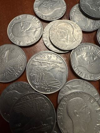 Lotto 60 monete Regno d'Italia