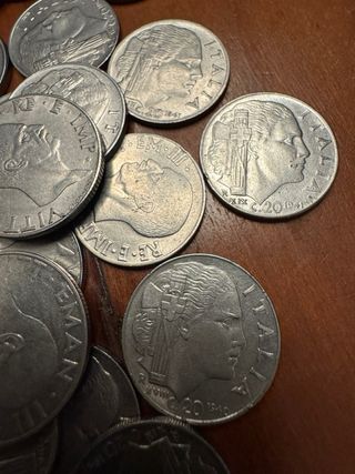 Lotto 60 monete Regno d'Italia