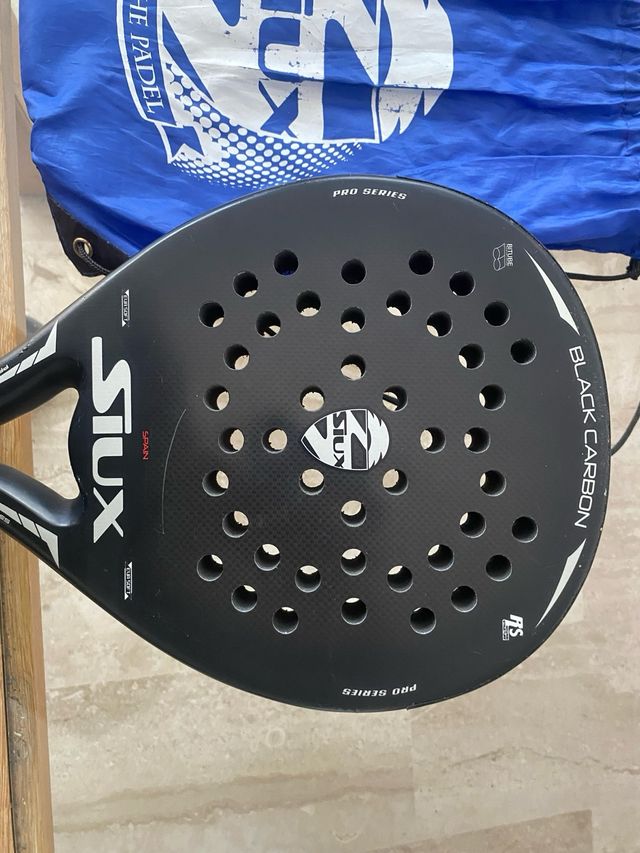 Pala de pádel Siux Black Carbon Pro Series