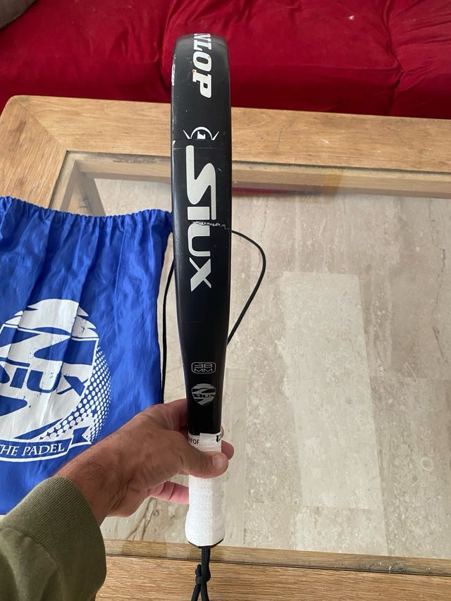 Pala de pádel Siux Black Carbon Pro Series