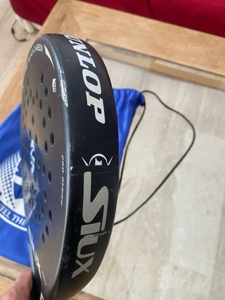 Pala de pádel Siux Black Carbon Pro Series