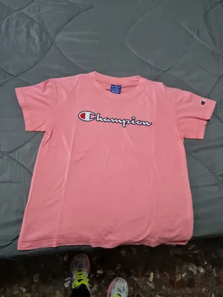 Camiseta Champion Rosa Talla XL